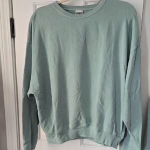 PINK Victoria's Secret Mint Sweatshirt And Sweatpants Set